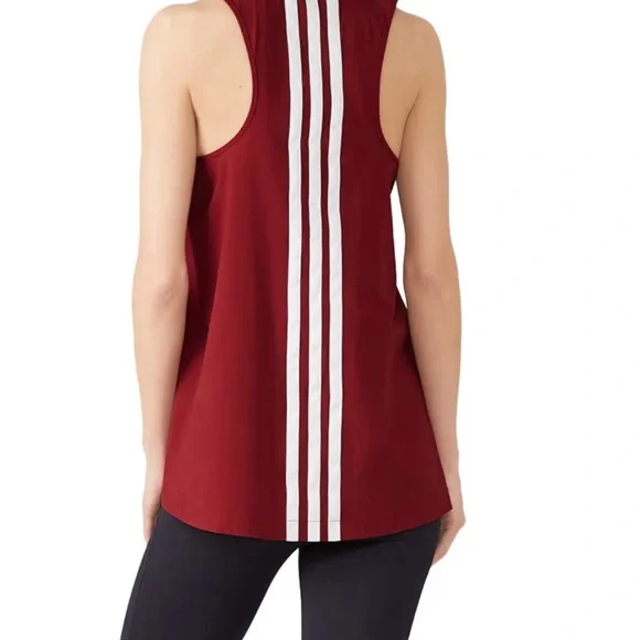 Y-3 yohji Yamamoto Adidas Women's Red Sleeveless Top - Picture 2 of 8